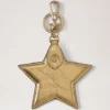 Star Keyring Multicolour Mixed Material Women