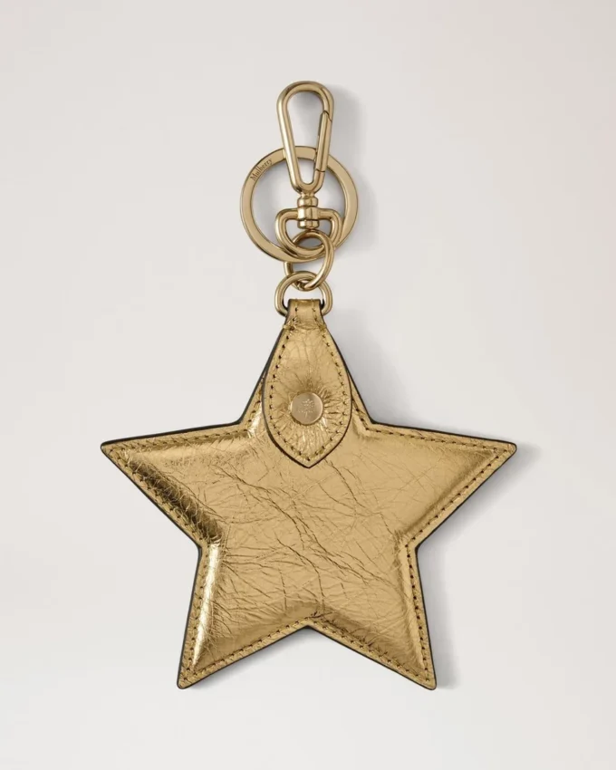 Star Keyring Multicolour Mixed Material Women