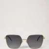 Tallulah Sunglasses Charcoal Metal & Bio Acetate