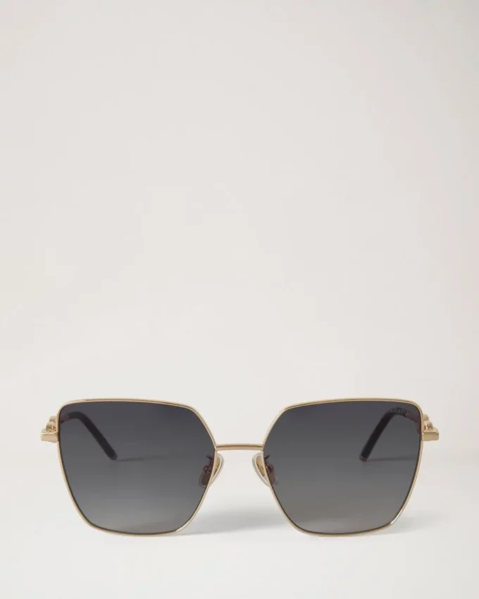 Tallulah Sunglasses Charcoal Metal & Bio Acetate