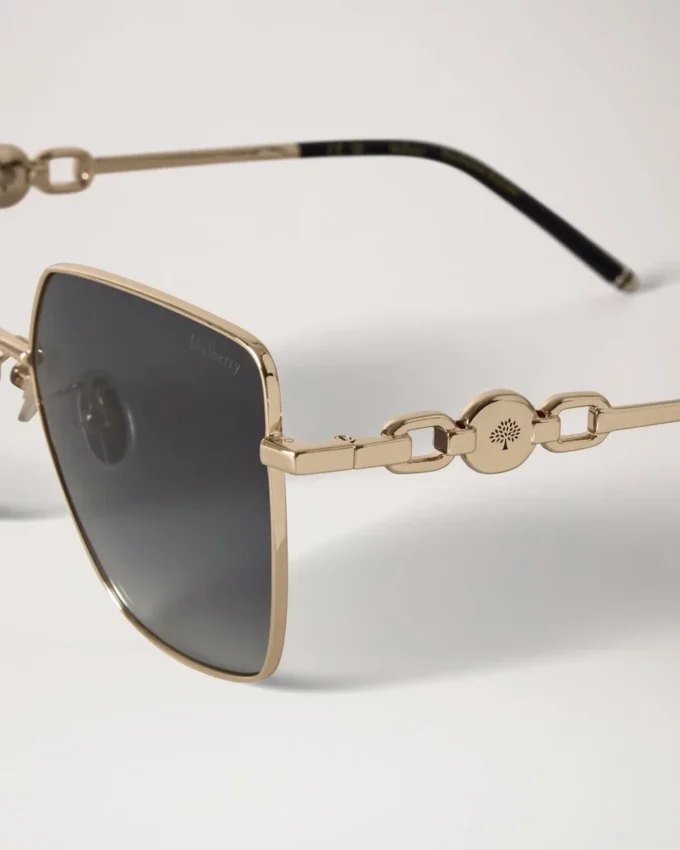 Tallulah Sunglasses Charcoal Metal & Bio Acetate