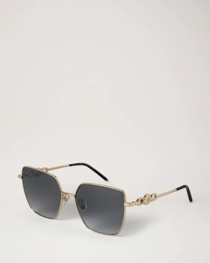 Tallulah Sunglasses Charcoal Metal & Bio Acetate