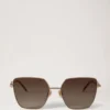 Tallulah Sunglasses Oak Metal & Bio Acetate Women