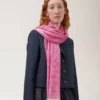 Tamara Scarf Mulberry Pink Cotton Women