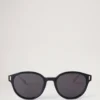 Taylor Sunglasses Black Bio Acetate & Metal Women