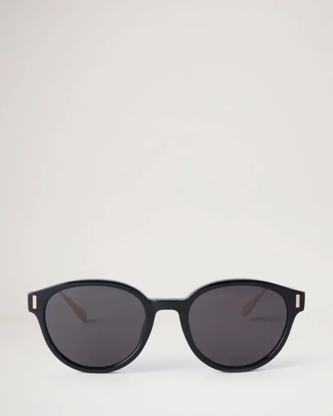 Taylor Sunglasses Black Bio Acetate & Metal Women
