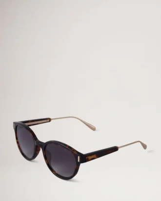 Taylor Sunglasses Havana Bio Acetate & Metal Women