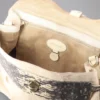 Travel Day Bag Pre-Loved Marshmallow White Mixed Material-Hairc