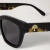 Vera Sunglasses Black & Tortoiseshell Bio Acetate