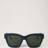 Vera Sunglasses Mulberry Green & Tortoiseshell Bio Acetate