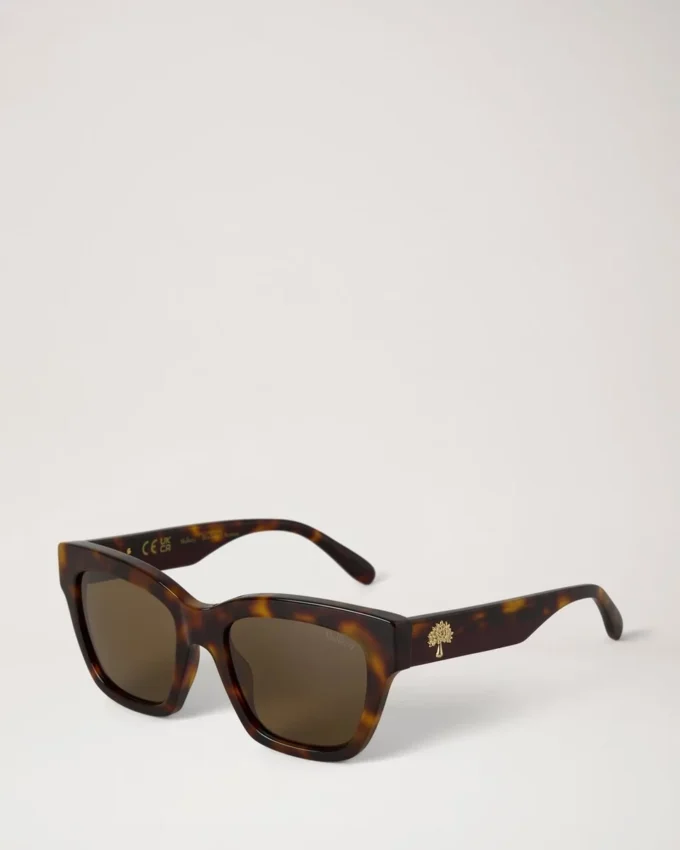 Vera Sunglasses Tortoiseshell & Black Cherry Bio Acetate