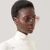 Willow Sunglasses Gold & Teak Metal Sunglasses