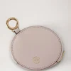 Zipped Case Keyring Blossom Pink Micro Classic Grain