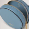 Zipped Case Keyring Brighton Blue Micro Classic Grain