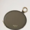 Zipped Case Keyring Linen Green Micro Classic Grain